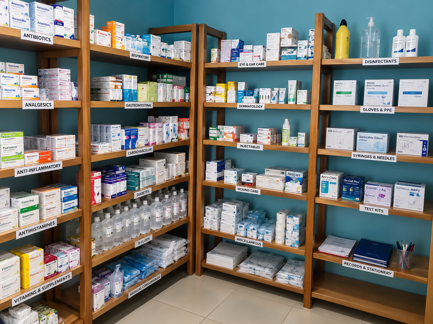 Pharmacy at Dr Chuwanga Clinic